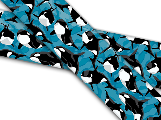 Biothane® with UV print (US import) Orcas