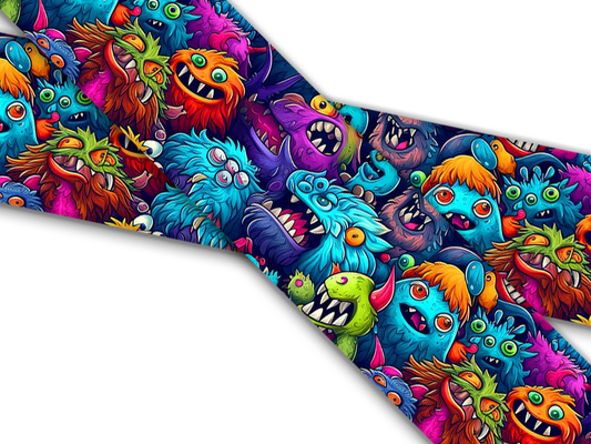 Biothane® with UV print (US import) Party-Monsters