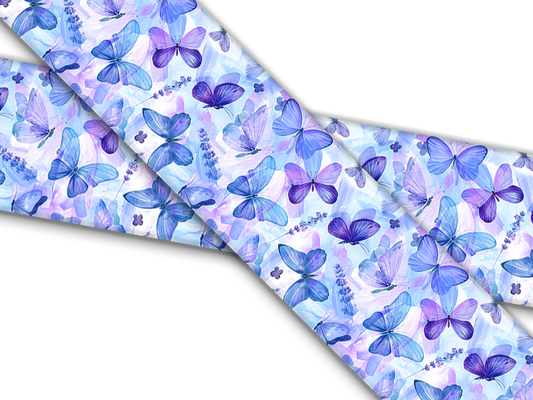 Biothane® mit UV Druck (US Import) Pastel-Butterflies