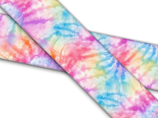 Biothane® with UV print (US import) Pastel-Tie-Dye