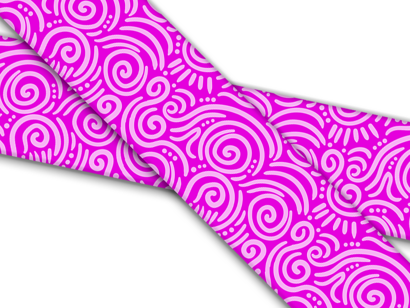 Biothane® with UV print (US import) carved leather crimson