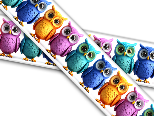 Biothane® mit UV Druck (US Import) Pixar-Owls