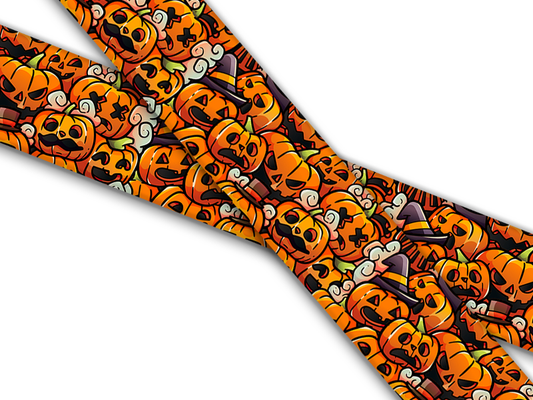 Biothane® avec impression UV (importation américaine) Pumpkin Doodles