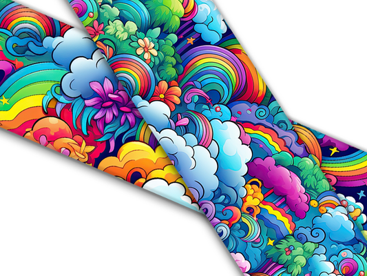 Biothane® avec impression UV (importation américaine) Rainbow Forest