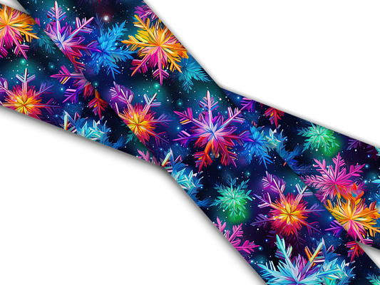 Biothane® mit UV Druck (US Import) Rainbow-Snowflakes