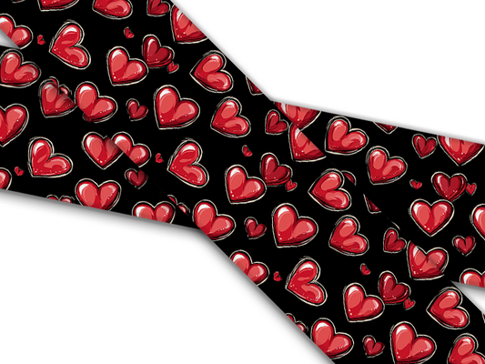 Biothane® con stampa UV (importazione USA) pelle intagliata cremisi