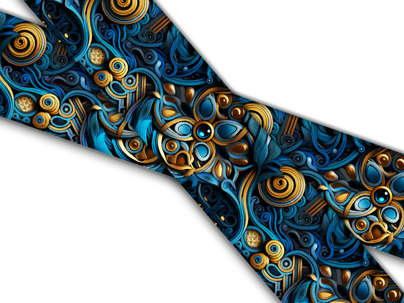 Biothane® with UV print (US import) Royal-Celtic