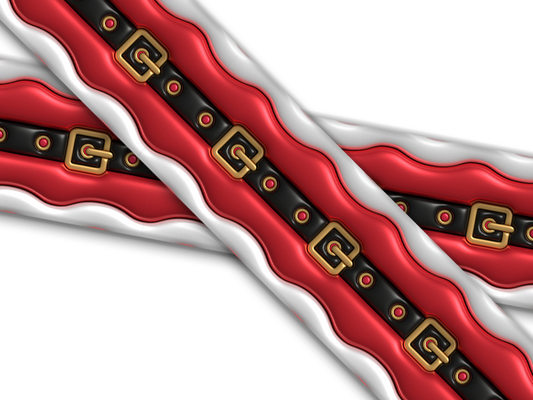 Biothane® mit UV Druck (US Import) Santas Belt
