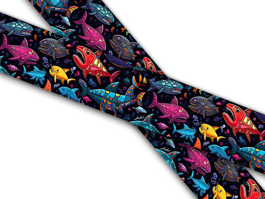 Biothane® avec impression UV (importation américaine) Shark-Tastic