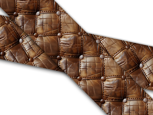 Biothane® mit UV Druck (US Import) Stitched Leather 2