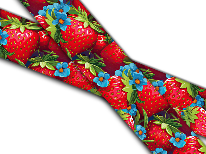 Biothane® con impresión UV (importación de EE. UU.) Fresas