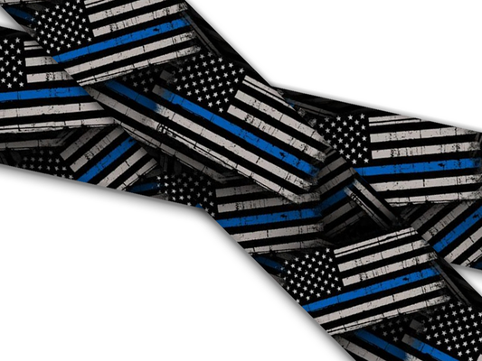 Biothane® mit UV Druck (US Import) Thin-Blue-Line