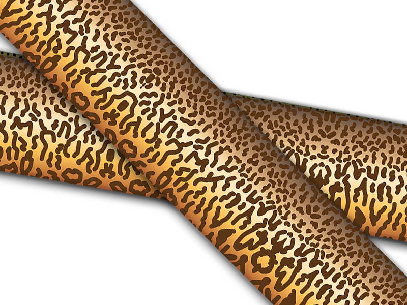 Biothane® with UV print (US import) carved leather crimson