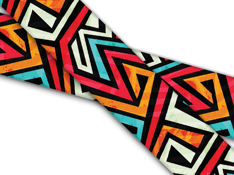 Biothane® mit UV Druck (US Import) Tribal-Grafitti