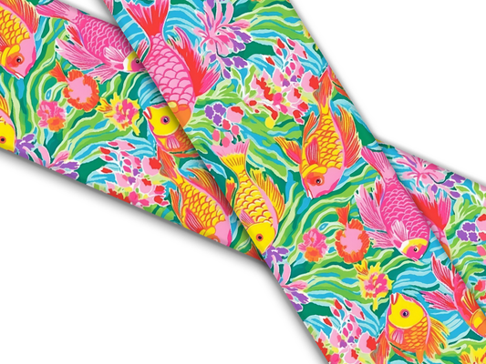 Biothane® with UV print (US import) Tropical-Fish-2