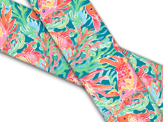 Biothane® with UV print (US import) Tropical-Fish