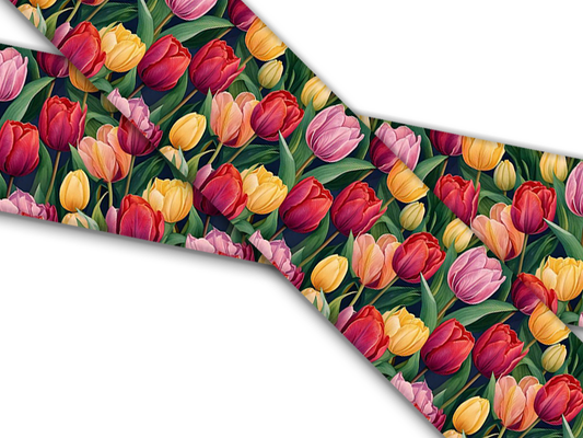 Biothane® mit UV Druck (US Import) Tulips