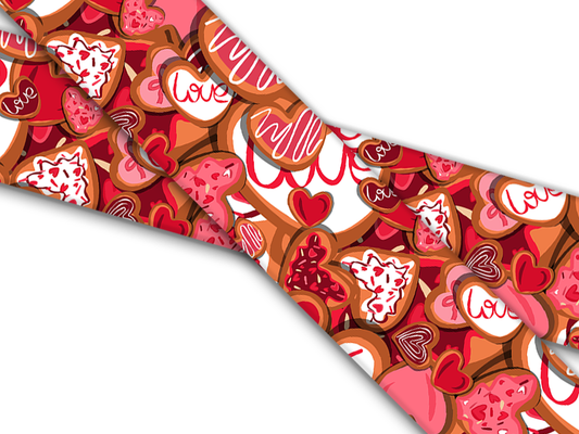 Biothane® with UV print (US import) Valentine-Cookies
