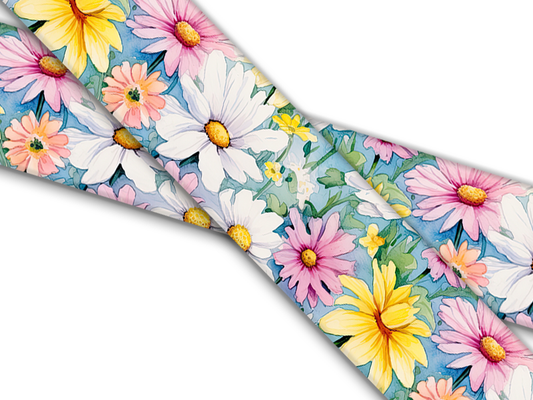 Biothane® mit UV Druck (US Import) Watercolor-Daisies