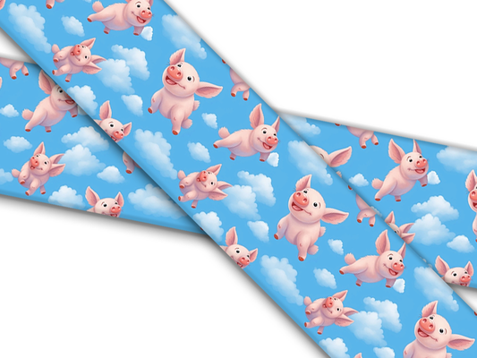 Biothane® mit UV Druck (US Import) When-Pigs-Fly